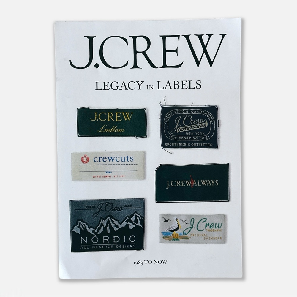 J.Crew | Luggage Stickers (NWT)